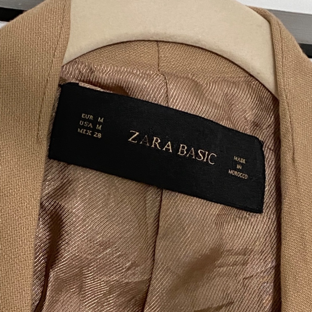 Zara Basic Cropped Blazer - image 2